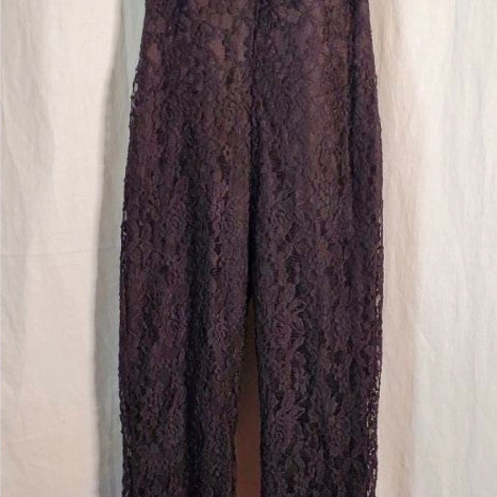 Black Lace Venus Jumpsuit Size M - Picture 3 of 13